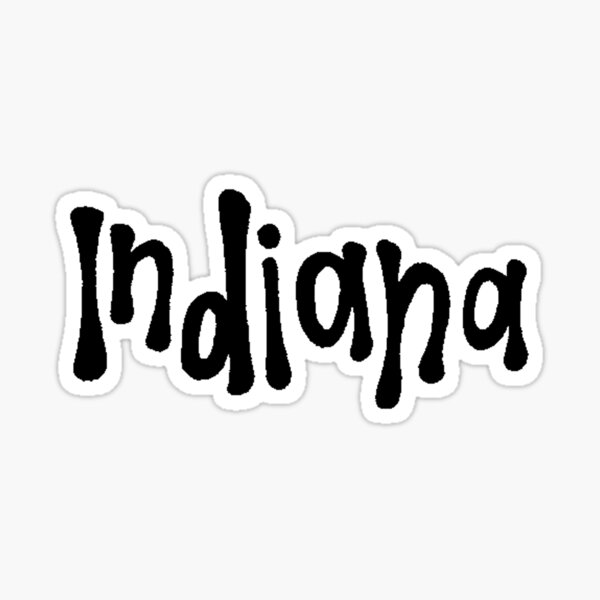Indiana Sticker
