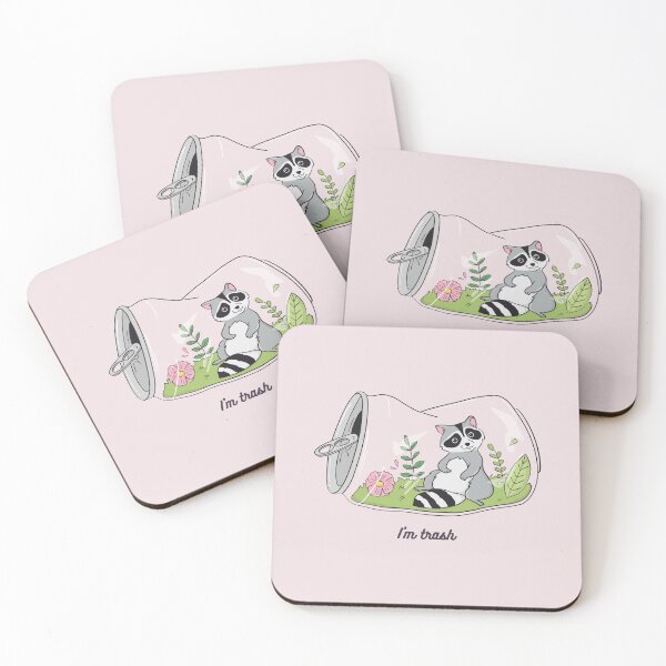 Item preview, Cute Trash Panda Inside Can designed and sold by PlebFashun.