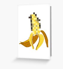 Naked Banana Greeting Card
