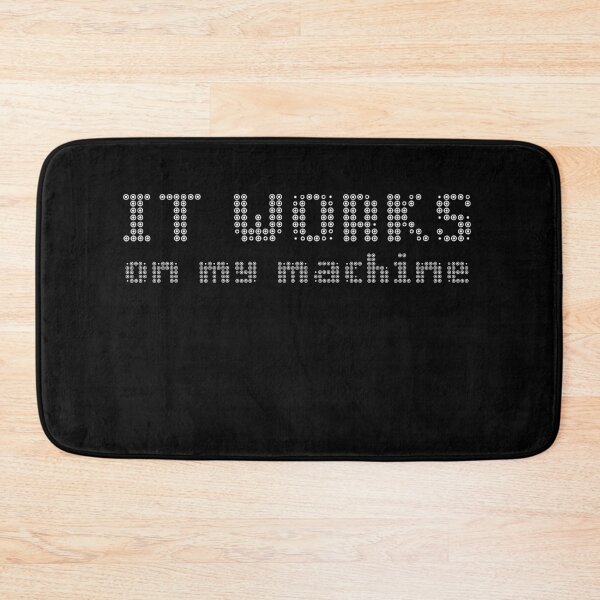 Item preview, It works on my machine designed and sold by rednumberone.