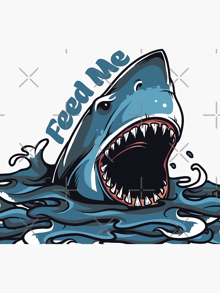 Premium Vector  Catch sharks fishing typography vector green