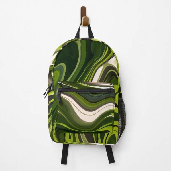 Item preview, Shades of Green Fluid Pattern designed and sold by StudioThea.