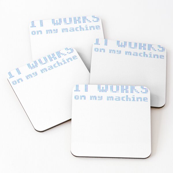 Item preview, It works on my machine designed and sold by rednumberone.