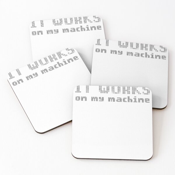 Item preview, It works on my machine designed and sold by rednumberone.