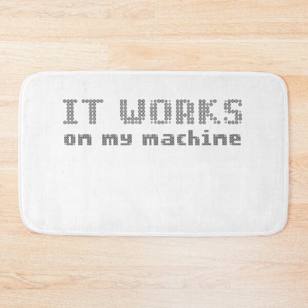 Item preview, It works on my machine designed and sold by rednumberone.