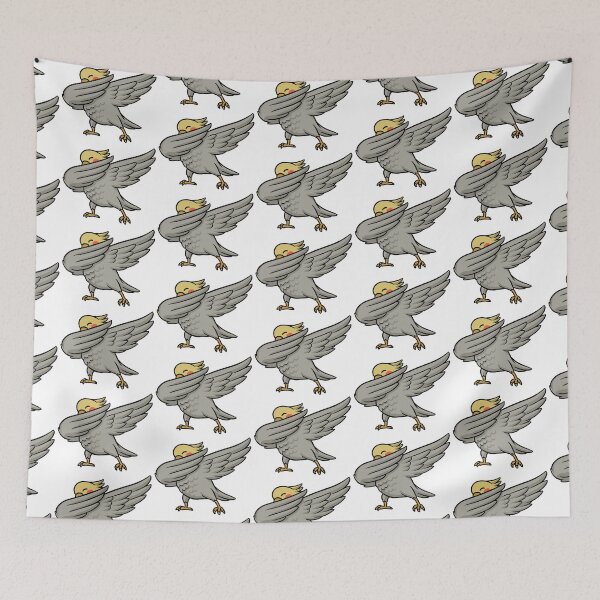 Item preview, Camiseta Dabbing Cockatiel Funny Birb Memes designed and sold by Birb-Merch.