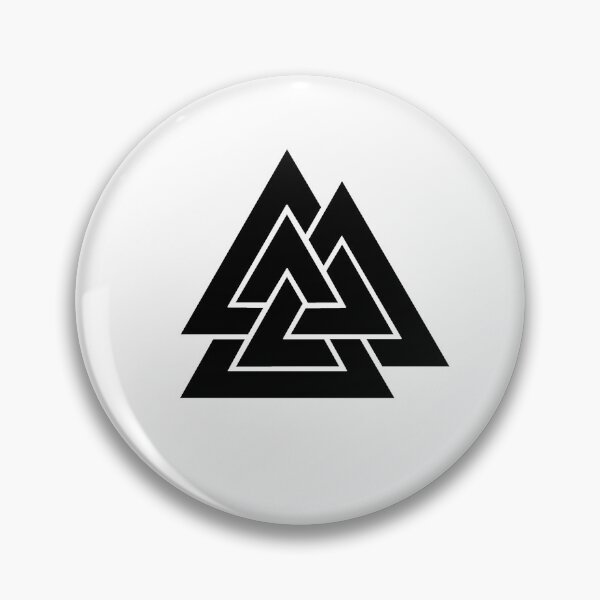 Item preview, Black Viking Valknut designed and sold by hereticbassist.