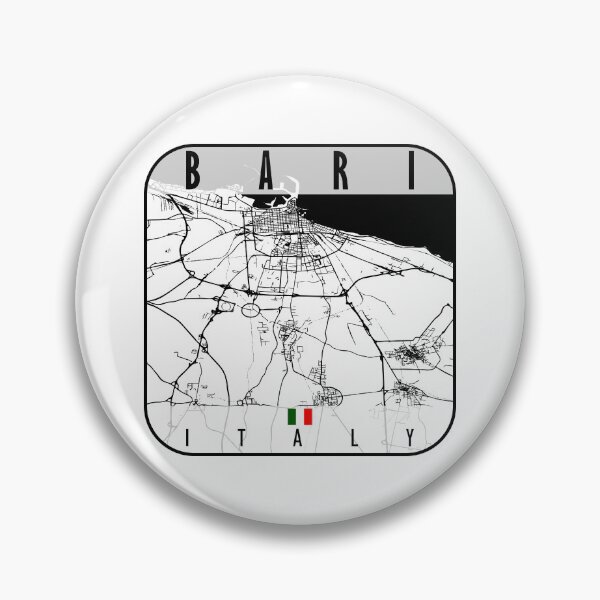 Item preview, Bari Map Italy designed and sold by hatimelhag.