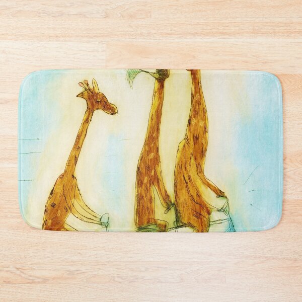Item preview, Family of giraffes rides a bicycle-tandem designed and sold by ulyanaandreeva.