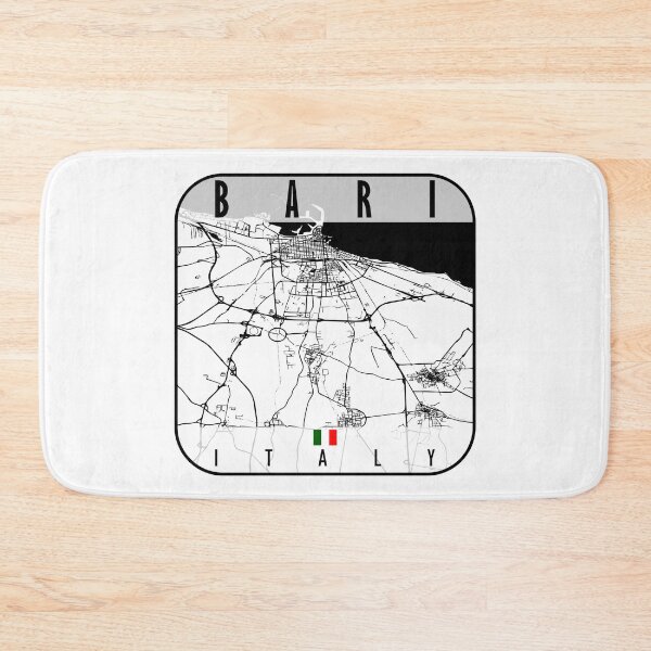 Item preview, Bari Map Italy designed and sold by hatimelhag.