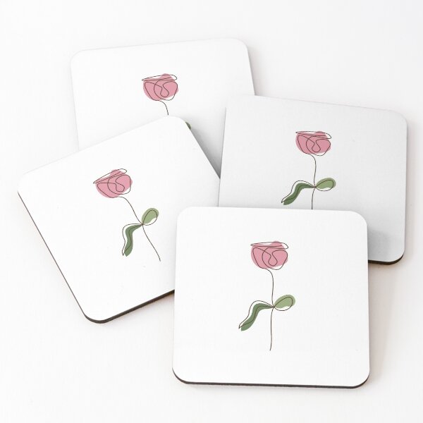 Item preview, Simply Rose Minimalist Art designed and sold by okeze.