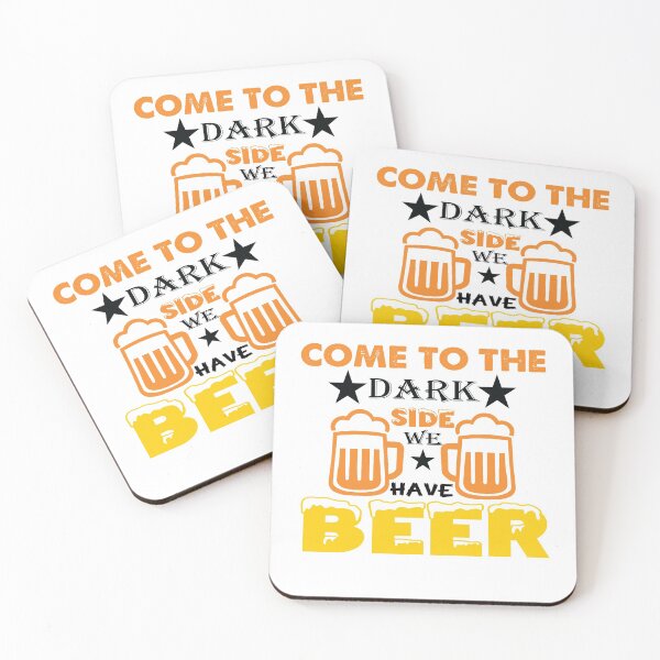 Item preview, Come to The Dark Side We Have Beer designed and sold by eajob.