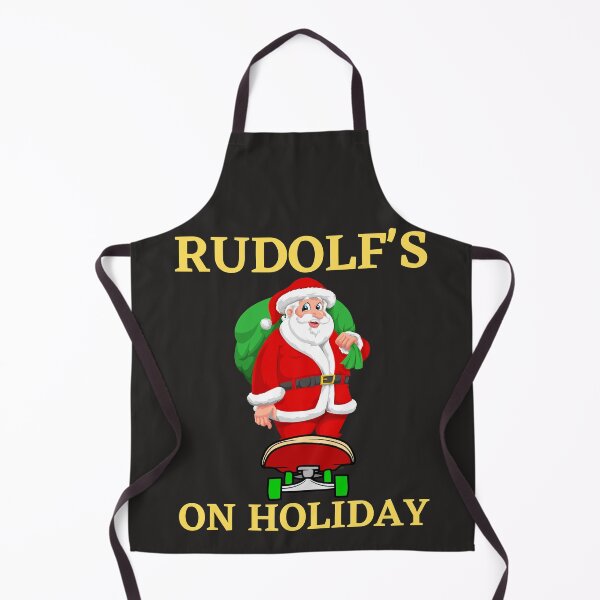 Item preview, Funny Christmas Santa Skateboarding t-shirt design designed and sold by PinkArtDesigns.