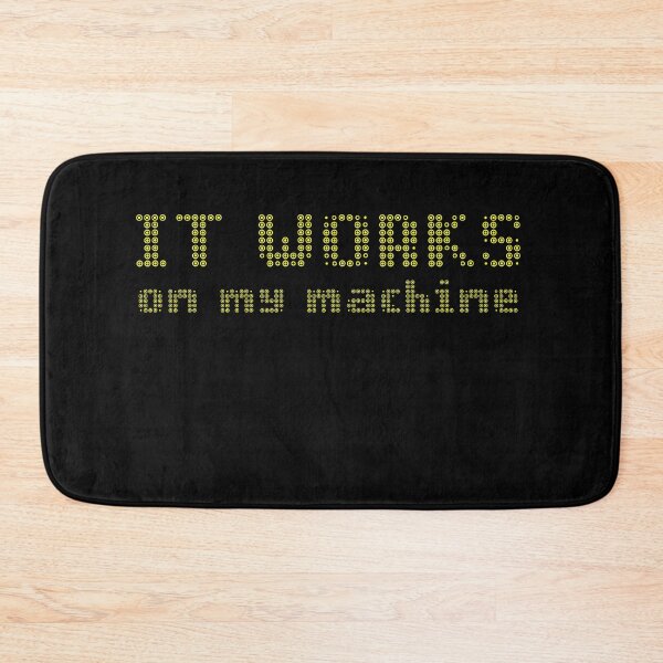 Item preview, It works on my machine designed and sold by rednumberone.