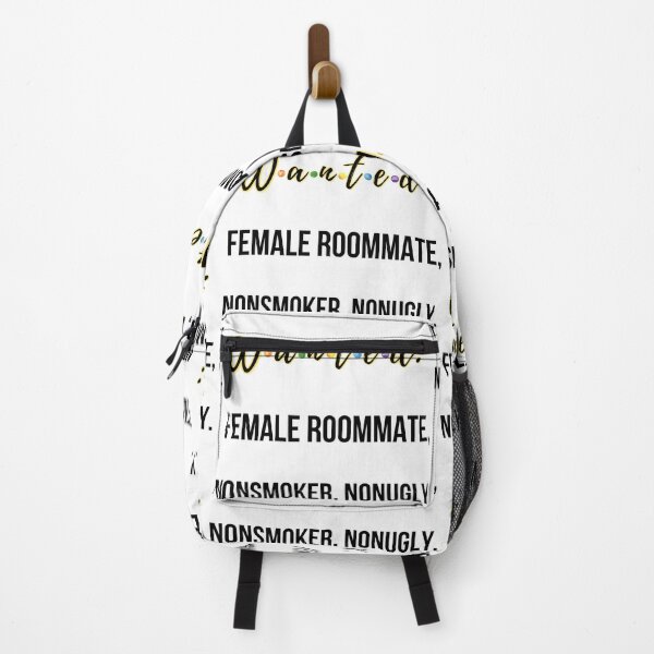 Item preview, Wanted: Female Roommate, Nonsmoker, Nonugly designed and sold by QlickDesign.