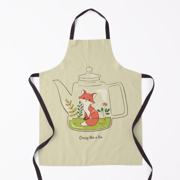 Item preview, Cute Fox Inside Teapot designed and sold by PlebFashun.