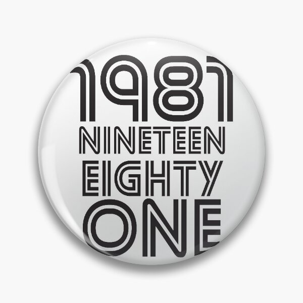Item preview, 1981 - Birthday Year Design designed and sold by Rhu Creations.