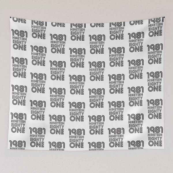 Item preview, 1981 - Birthday Year Design designed and sold by Rhu Creations.