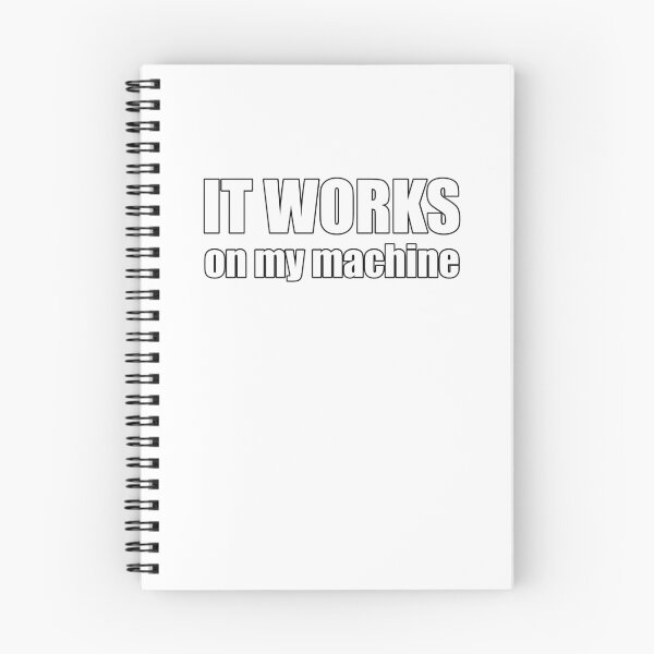 Item preview, It works on my machine designed and sold by rednumberone.