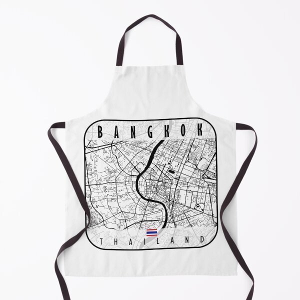 Item preview, Bangkok Map Thailand designed and sold by hatimelhag.