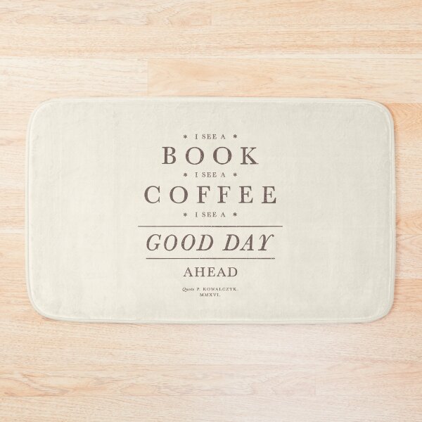 Item preview, Book Coffee Vintage Quote designed and sold by Eurokollektiv.