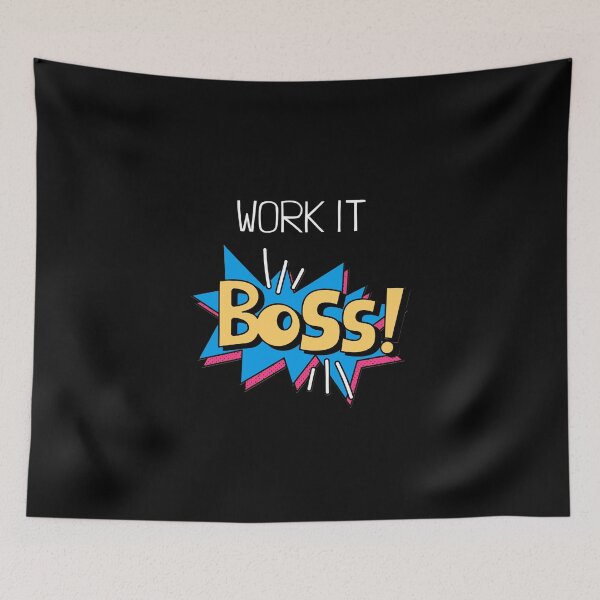 Item preview, Work it boss designed and sold by MariiaCreation.