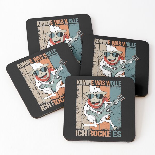 Item preview, Guitar playing rocker sheep come something wool saying design designed and sold by brunsch-print.