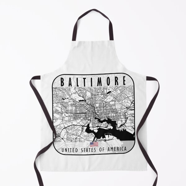 Item preview, Baltimore Map USA designed and sold by hatimelhag.