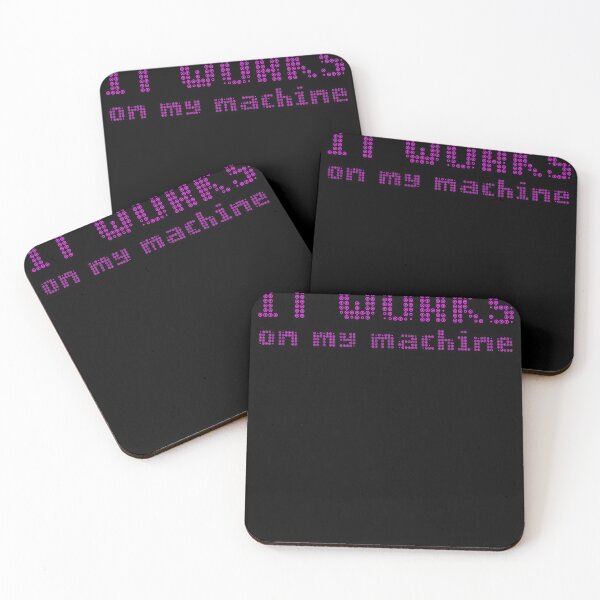 Item preview, It works on my machine designed and sold by rednumberone.