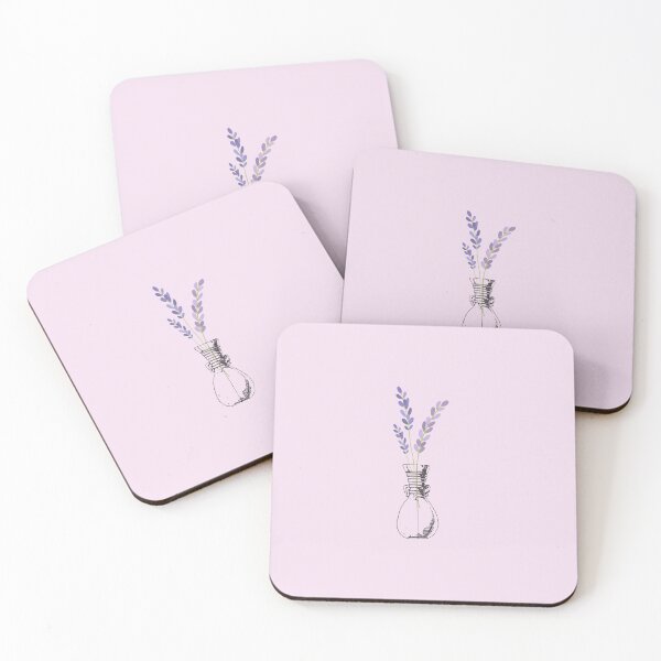 Item preview, Purple Lavender in a Vase designed and sold by Pearl-Island.