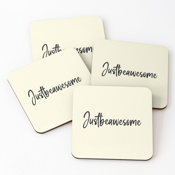 Item preview, Justbeawesome - be positive quote designed and sold by ildafdhome.