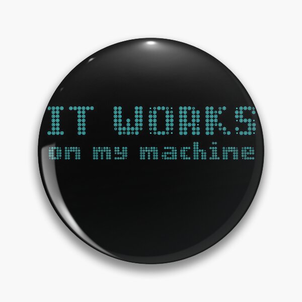 Item preview, It works on my machine designed and sold by rednumberone.