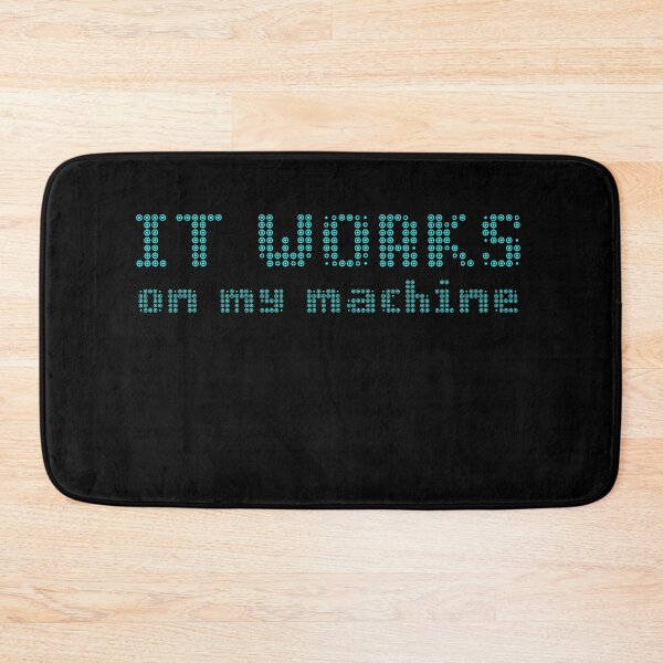 Item preview, It works on my machine designed and sold by rednumberone.