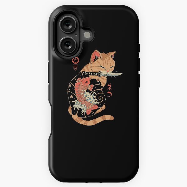 Vista previa del artículo con la obra «Gato Tatuado Carpa», diseñado y vendido por vincenttrinidad.