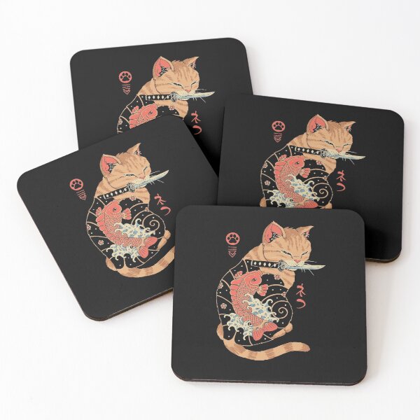 Item preview, Carp Tattooed Cat designed and sold by vincenttrinidad.