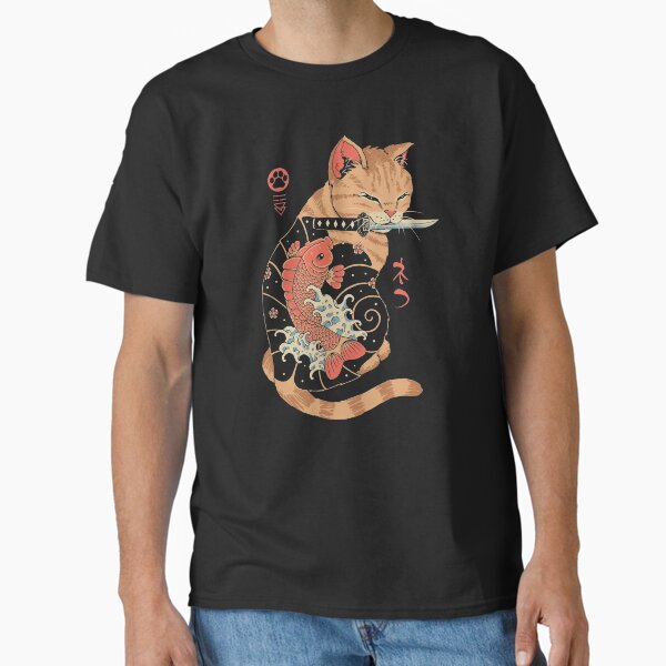 Item preview, Carp Tattooed Cat designed and sold by vincenttrinidad.