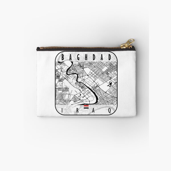 Item preview, Baghdad Map Iraq designed and sold by hatimelhag.