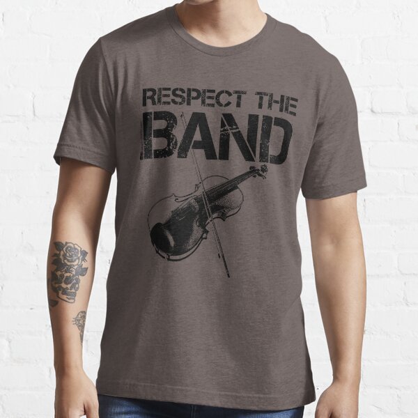 Respect The Band - Violin (Black Lettering) Essential T-Shirt