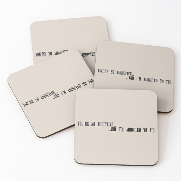 Item preview, Addictive collection lyrics quote style designed and sold by kpaulad.