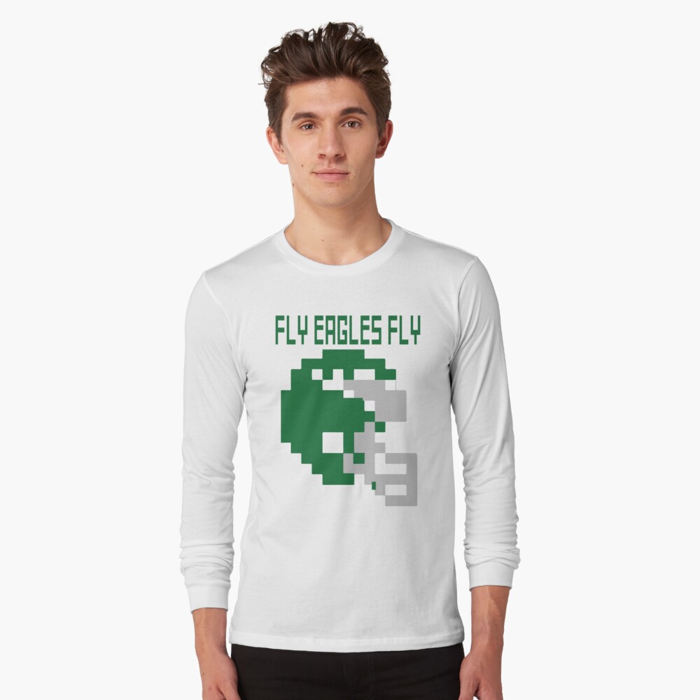 Fly Eagles Fly 8-Bit Short Sleeve T-Shirts - T shirt shops near me, Funny T- Shirts & Graphic Tees