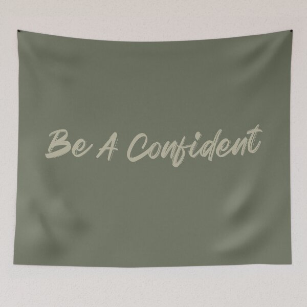 Item preview, Be A Confident  - be positive quote designed and sold by ildafdhome.