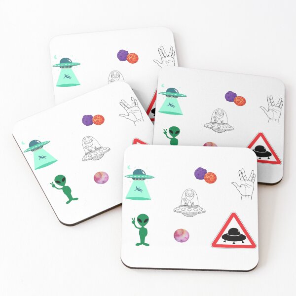 Item preview, Aliens Sticker Pack Spirituality Planets Astrology UFO designed and sold by AlfaEcho.