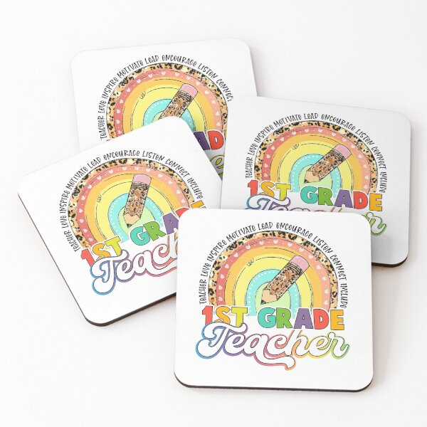 Item preview, 1st Grade Teacher Love Inspire designed and sold by WaveOcean123.