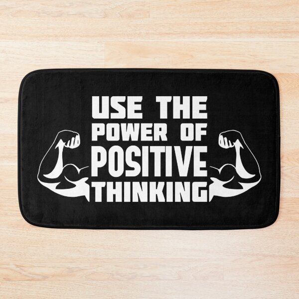 Item preview, Use The Power Of Positive Thinking (white version) designed and sold by dass-art.