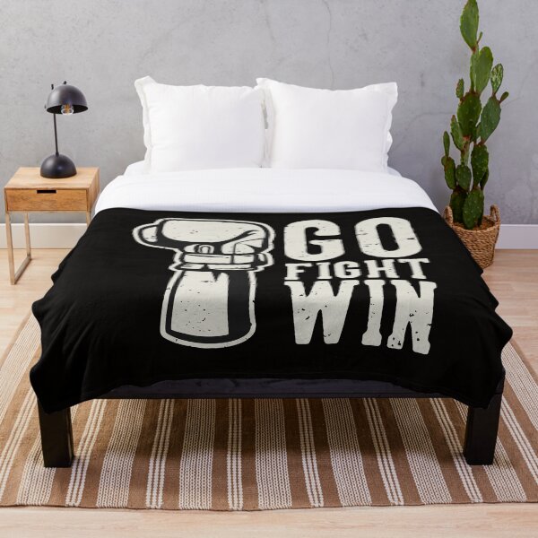 Item preview, Boxing Glove "Go Fight Win" designed and sold by Digital-Galore.