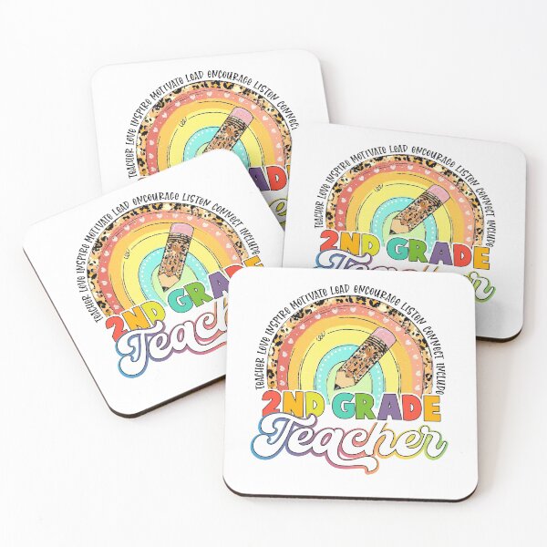 Item preview, 2nd Grade Teacher Love Inspire designed and sold by WaveOcean123.
