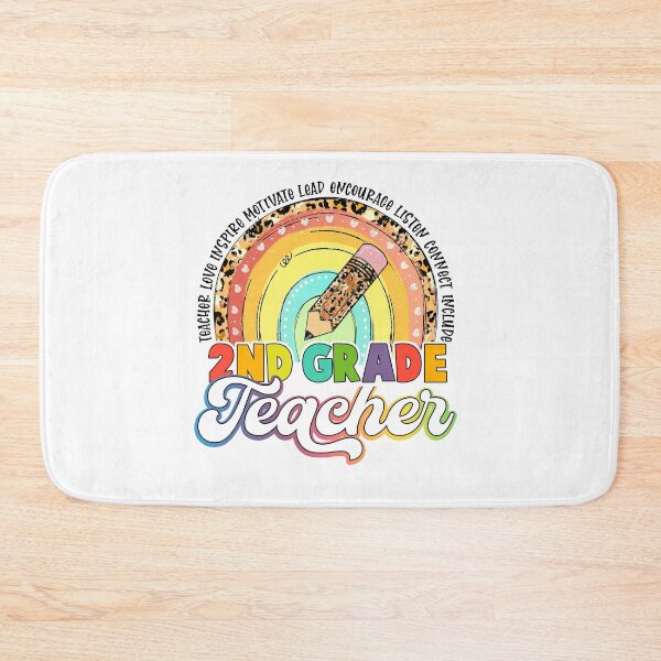 Item preview, 2nd Grade Teacher Love Inspire designed and sold by WaveOcean123.