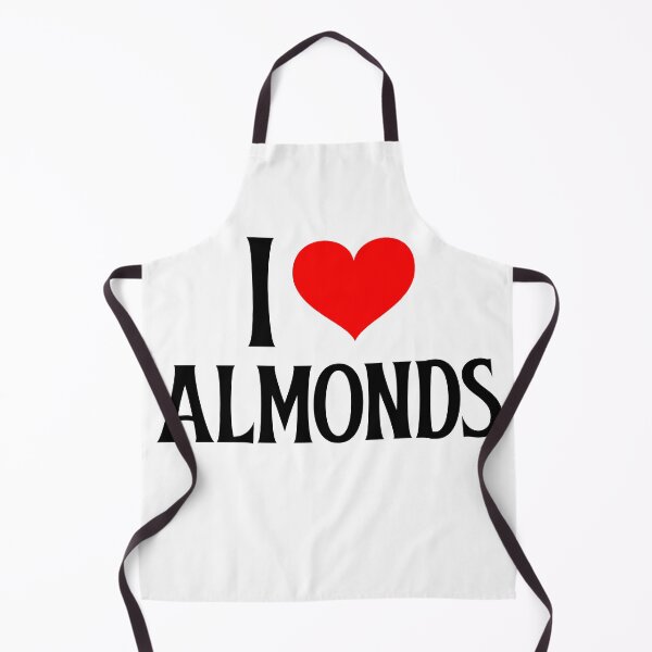Item preview, I love Almonds I heart Almonds designed and sold by JinkerCreations.