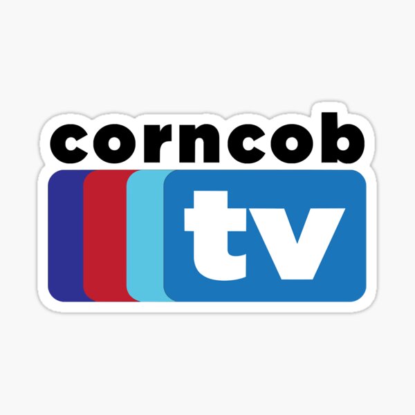 Corncob TV Sticker