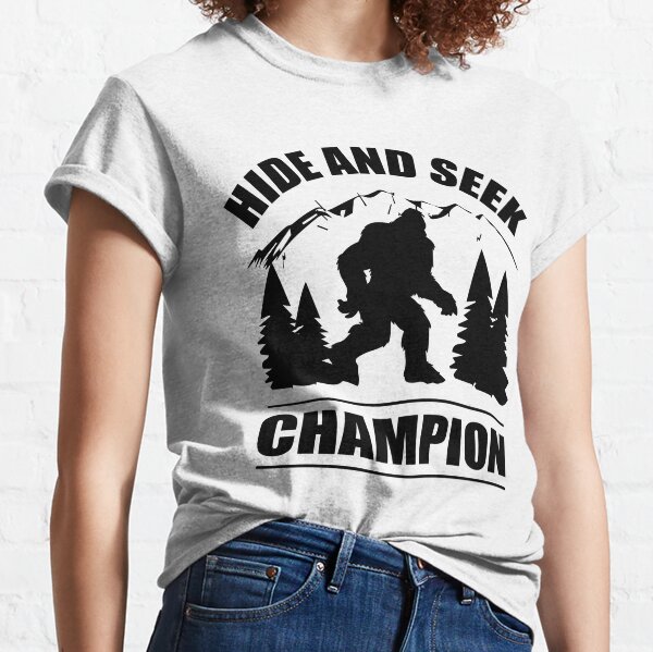 Yeti Mens Shirts, Big Foot Shirts, Hide and Seek Champion, Funny Novelty  Tshirts, Yeti Gifts, Sasquatch Shirts, Missing Link, Unisex Shirts 